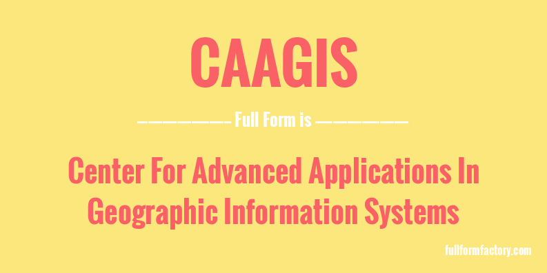 caagis-full-form