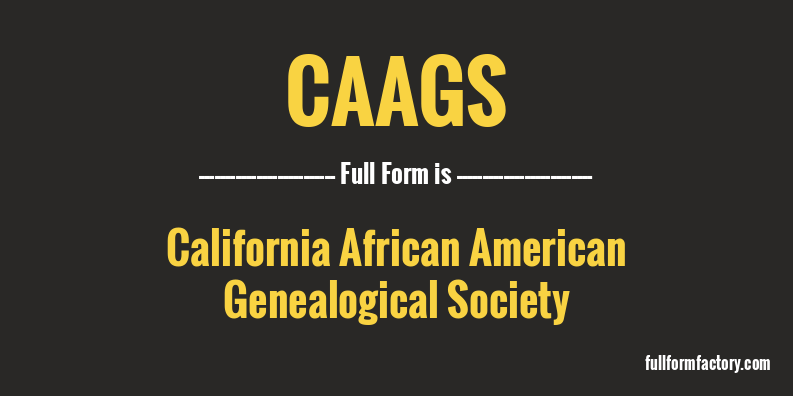 caags-full-form