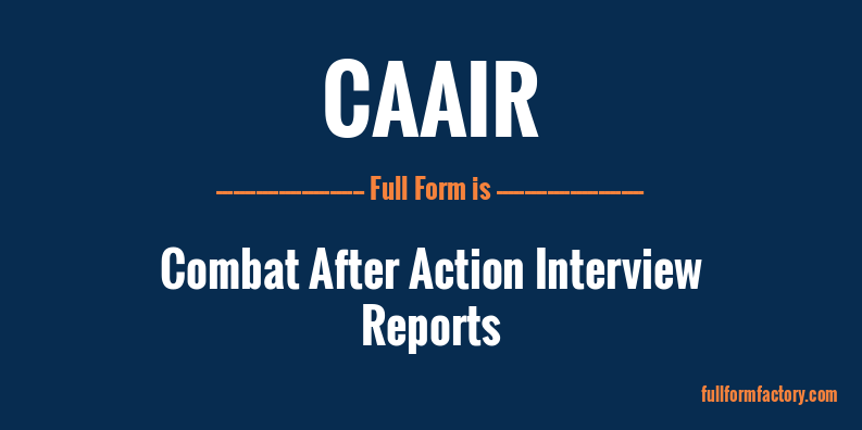 caair-full-form
