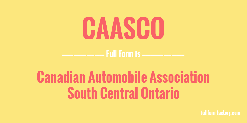 caasco-full-form