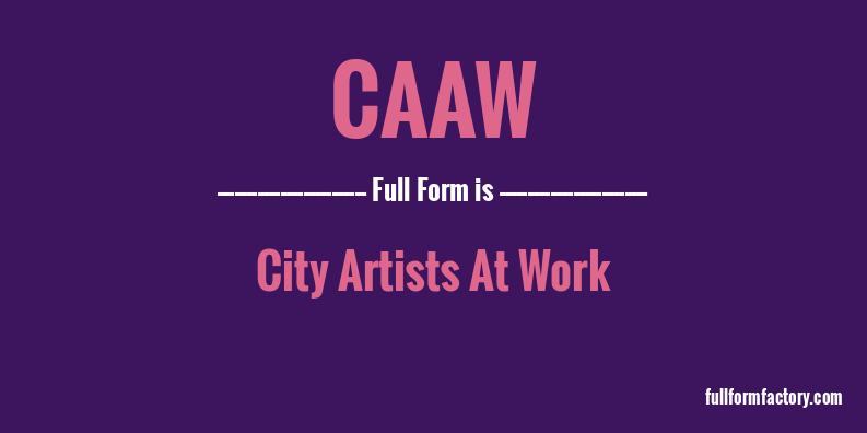 caaw-full-form