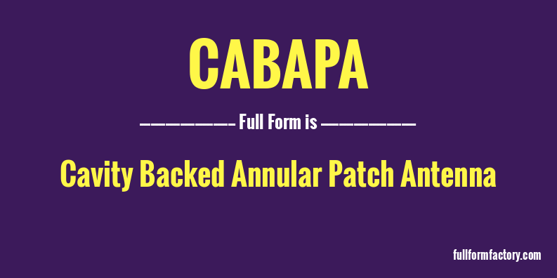 cabapa-full-form