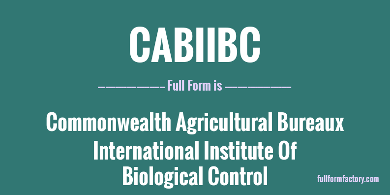cabiibc-full-form