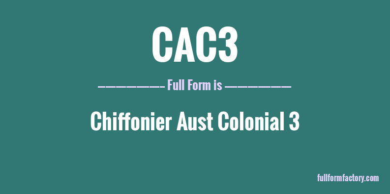 cac3-full-form