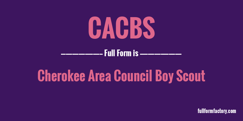 cacbs-full-form