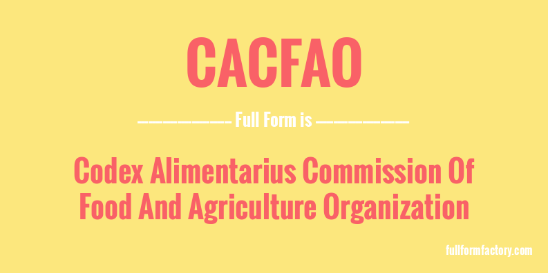 cacfao-full-form