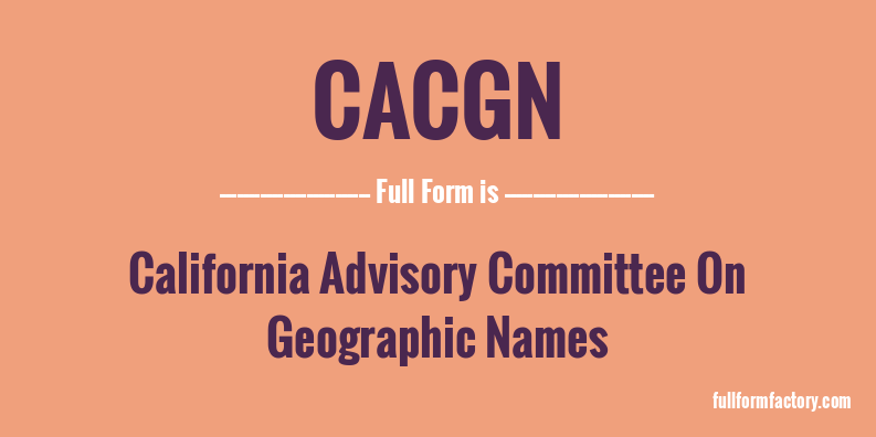 cacgn-full-form