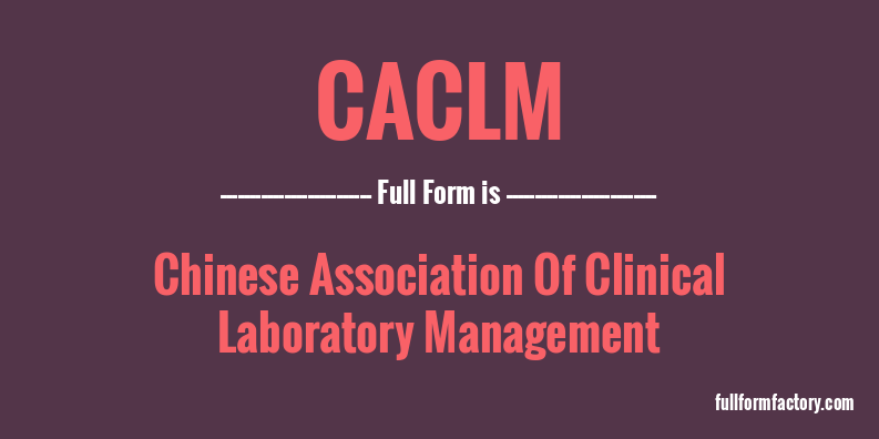 caclm-full-form