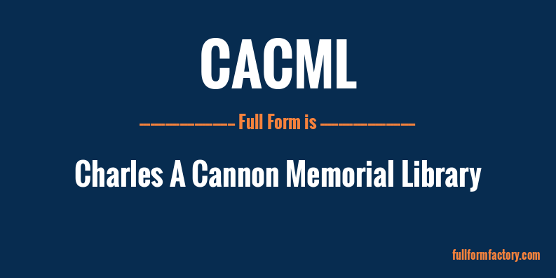 cacml-full-form