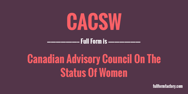 cacsw-full-form