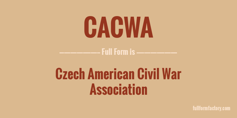 cacwa-full-form