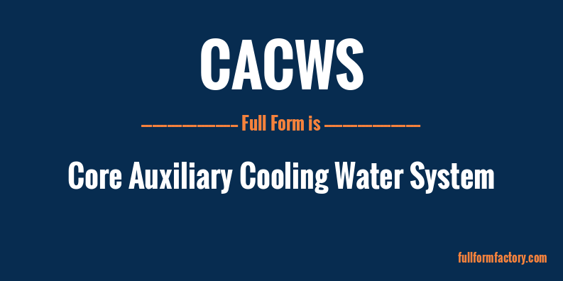 cacws-full-form