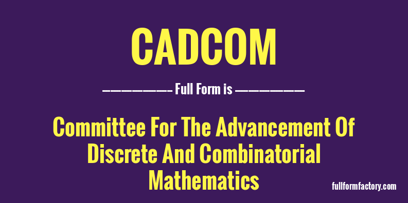 cadcom-full-form