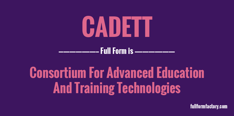 cadett-full-form