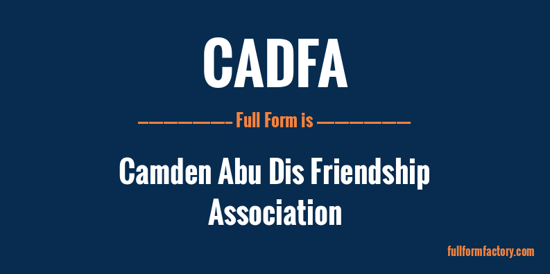 cadfa-full-form
