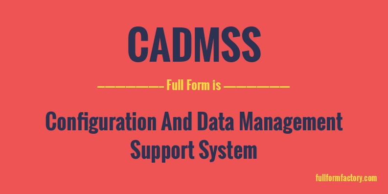 cadmss-full-form