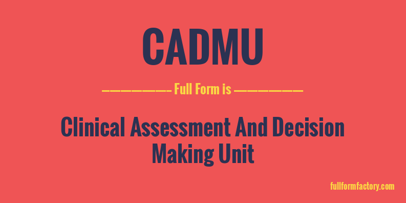 cadmu-full-form