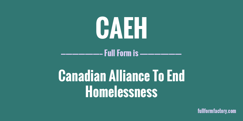 caeh-full-form