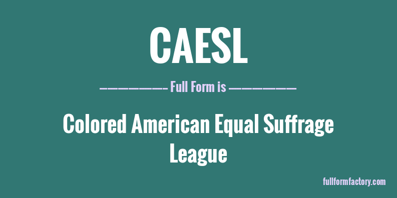 caesl-full-form