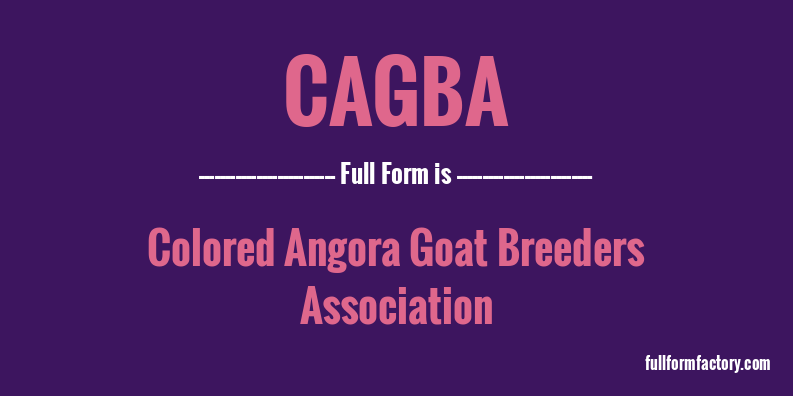 cagba-full-form