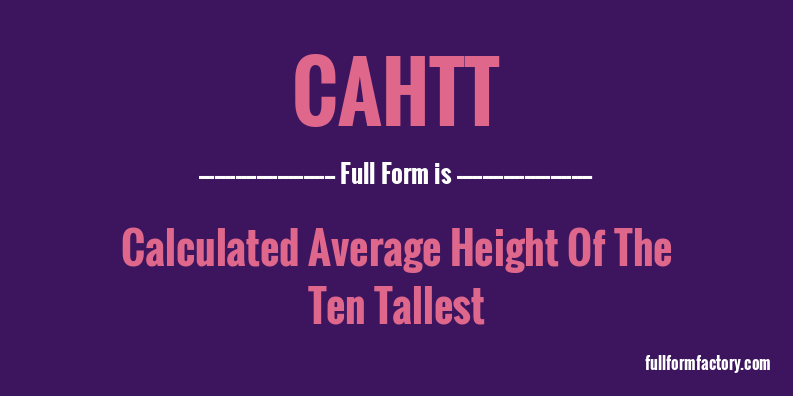 cahtt-full-form