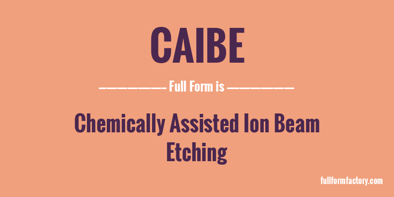 caibe-full-form