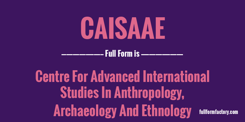 caisaae-full-form