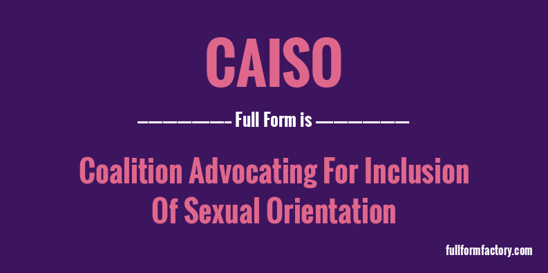 caiso-full-form