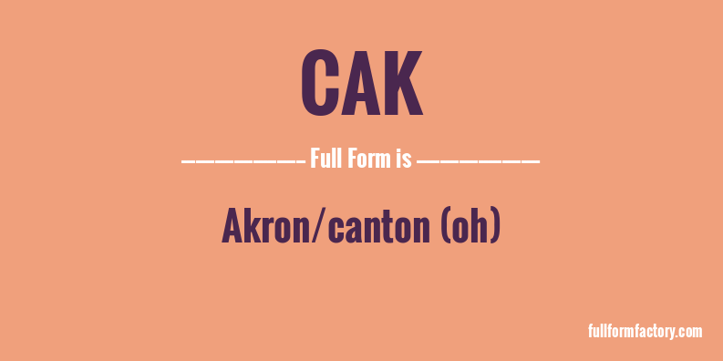 cak-full-form
