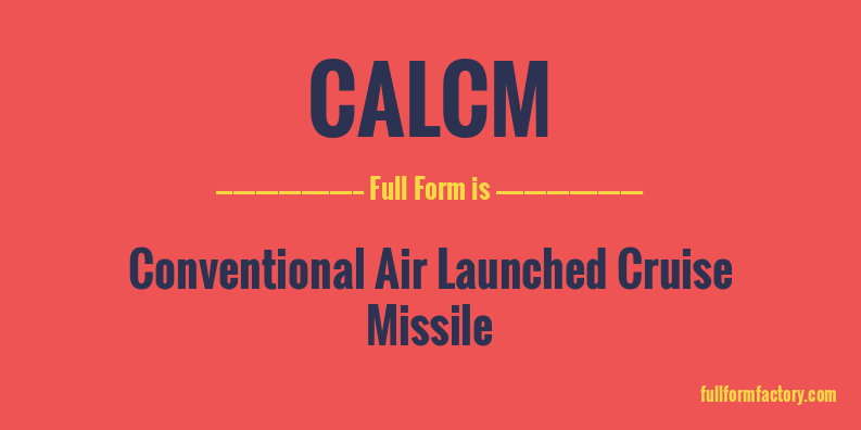 calcm-full-form