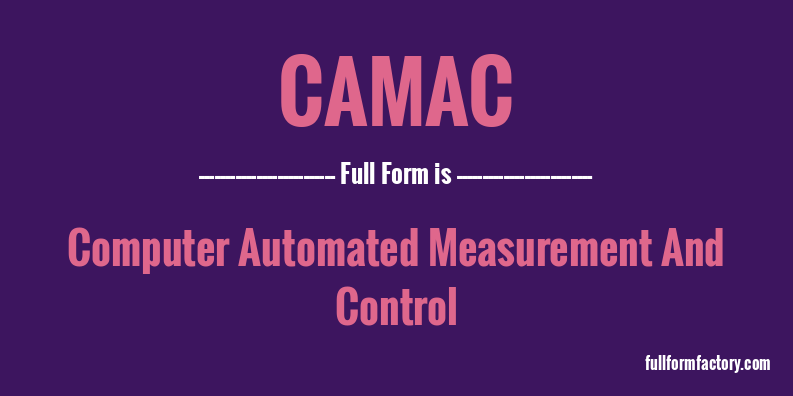 camac-full-form