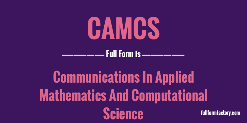 camcs-full-form