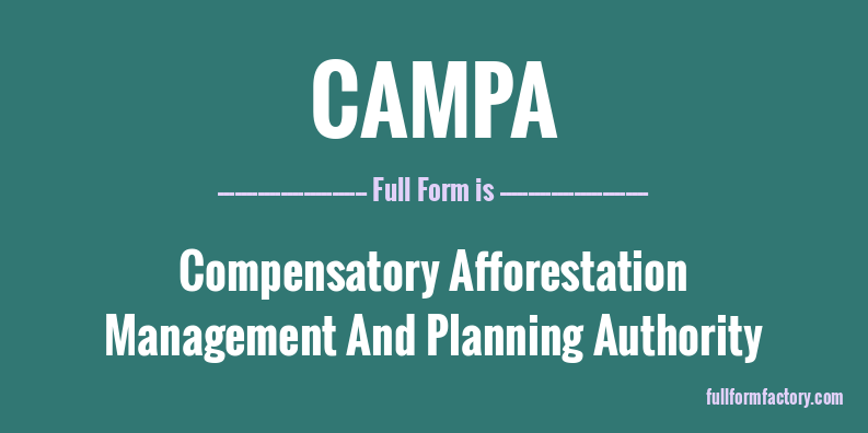 campa-full-form