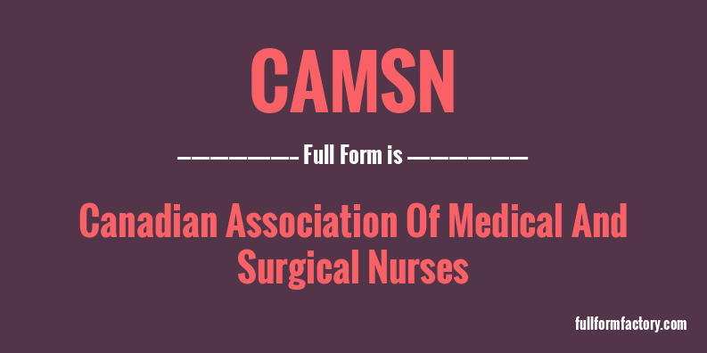 camsn-full-form
