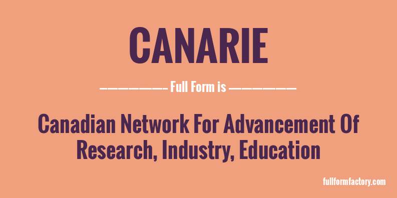 canarie-full-form