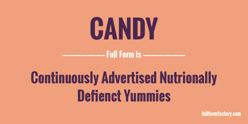 candy-full-form
