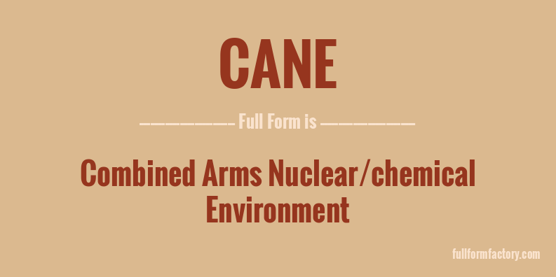 cane-full-form