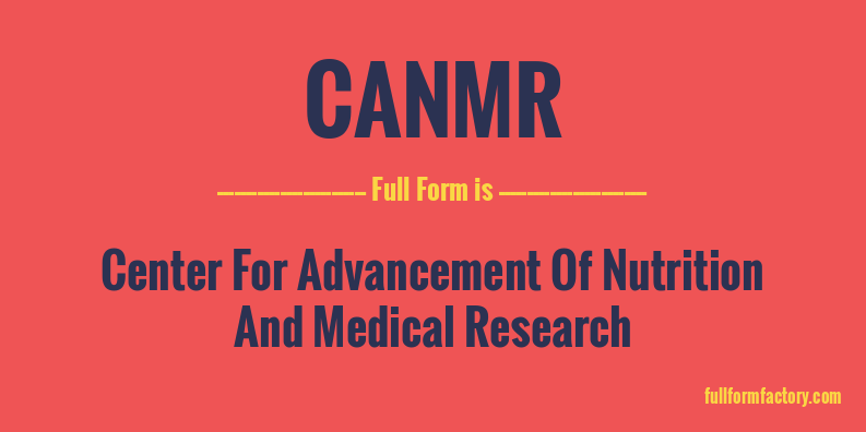 canmr-full-form