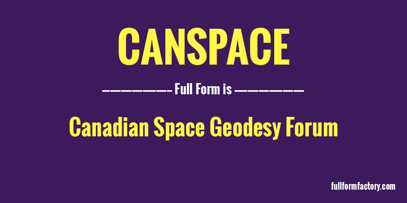 canspace-full-form
