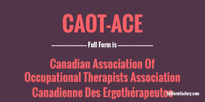 caot-ace-full-form
