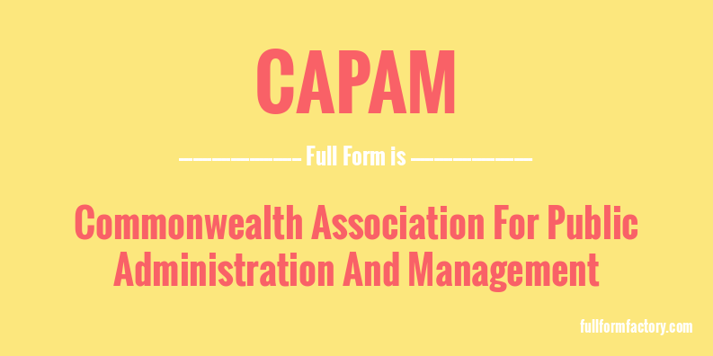 capam-full-form