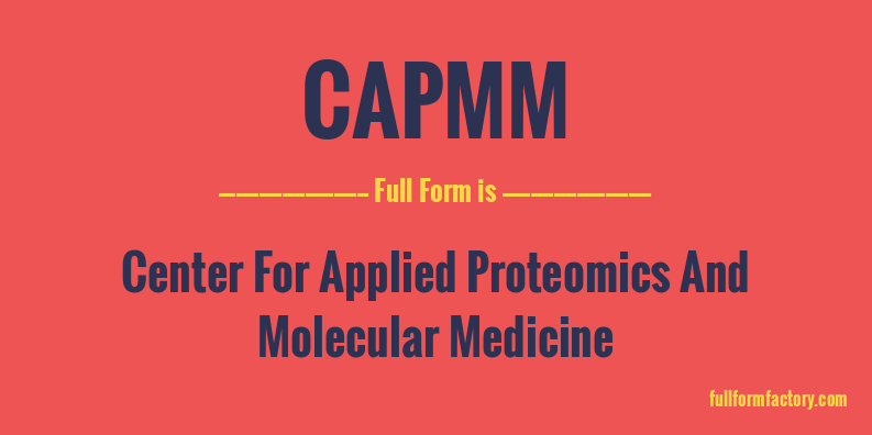 capmm-full-form