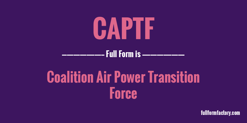 captf-full-form