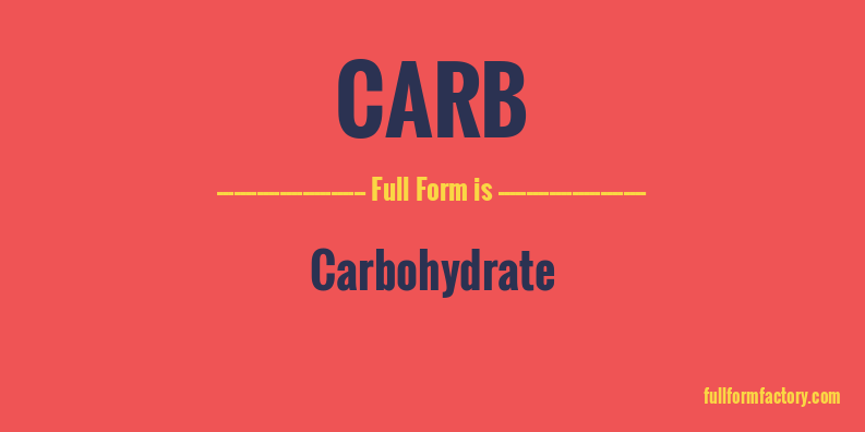 carb-full-form