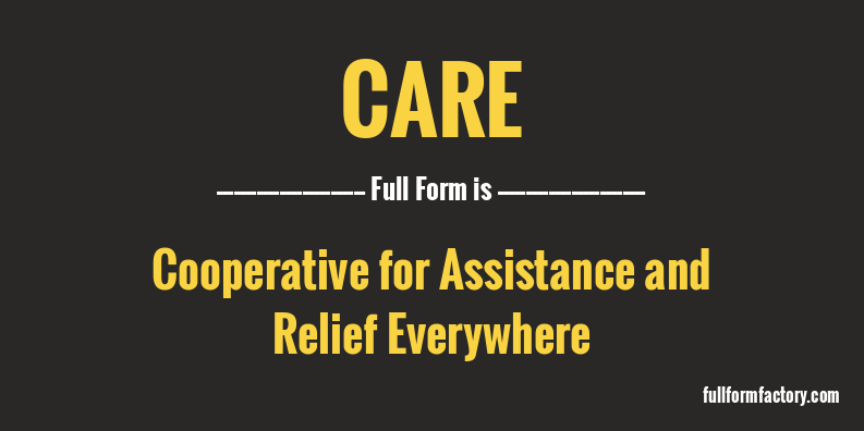care-full-form