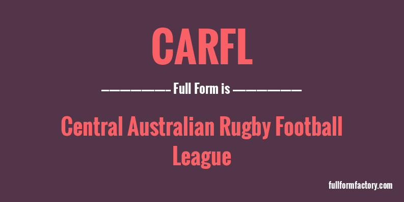 carfl-full-form