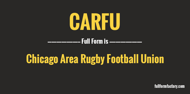 carfu-full-form