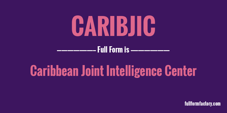 caribjic-full-form