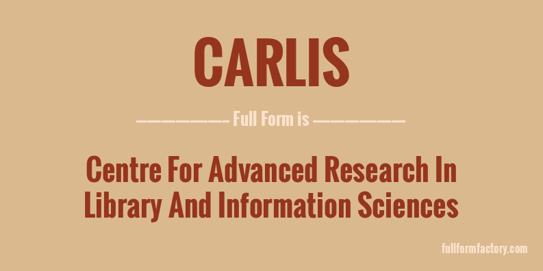 carlis-full-form