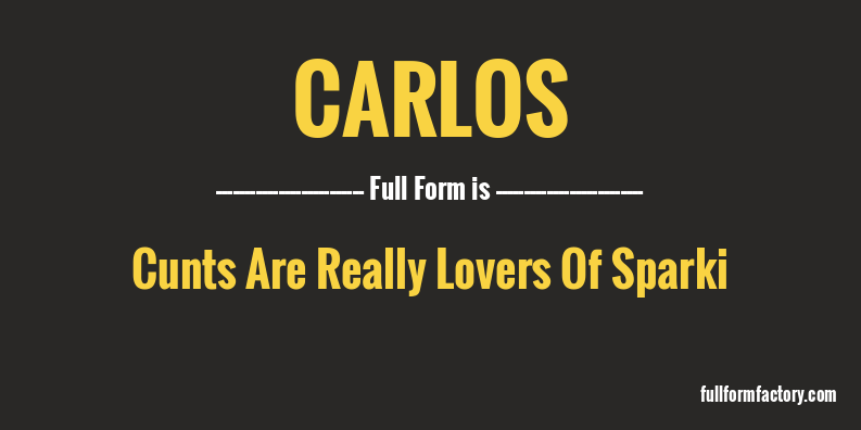 carlos-full-form